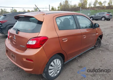 2018 Mitsubishi Mirage Es z USA, uszkodzony, nr VIN ML32A3HJ3JH011505